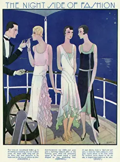 Chiffon: Evening dresses 1929