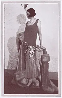 Chantal: An evening gown from Chantal, Paris, 1925