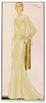 Diagonal: Evening Gown - Mainbocher
