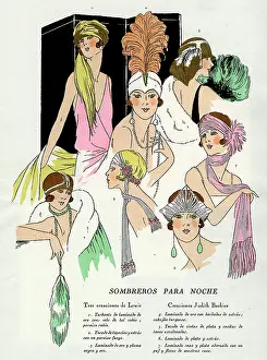 Headdresses: Evening headwear by Lewis and Judith Barbier
