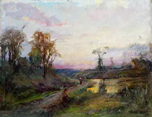 Gibbes: Evening Landscape