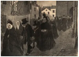 Huard: Evening Procession