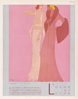 Lanvin: EVENING PYJAMAS 1931