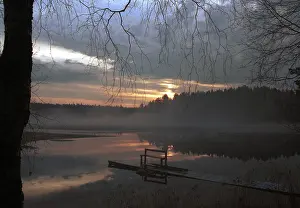 Karelia: Evening Silence photo art work, 1997