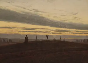 The Evening Star, by Caspar David Friedrich