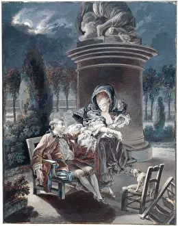 Prostitute: Evening at the Tuileries, Paris