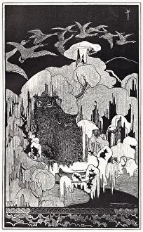 Lithographer: Evening by Van Hoytema