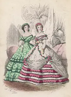 Puffed: Evening Wear 1862