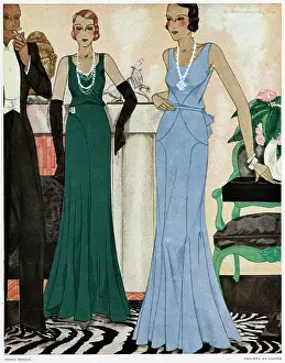 Buckle: EVENING WEAR 1931