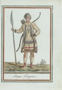 Noble Savage: Evenks or Tungusic man of Siberia