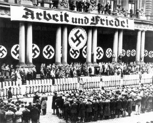 Swastikas: EVENTS/GERMANY 1933