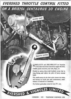 Evershed: Evershed & Vignoles Aircraft Controls