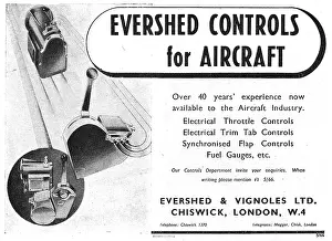 Evershed: Evershed & Vignoles Electrical Throttle & Trim Tab Controls