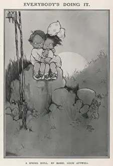 Cuddling: Everybodys Doing It by Mabel Lucie Attwell