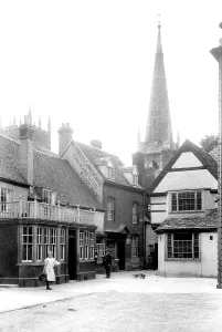 Evesham: Evesham, Market Place 1910