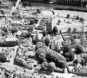 Aerofilms: Evesham, Worcestershire