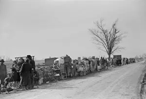 Evicted: Evicted sharecroppers along Highway 60, New Madrid County, M