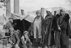 Evicted: Evicted sharecroppers along Highway 60, New Madrid County, M