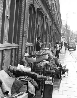 Squatters: Eviction of squatters, Harrow Road, London