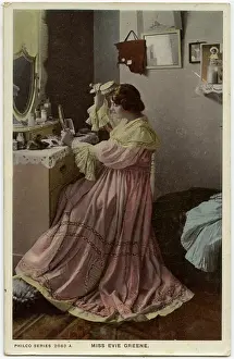 Evie: Evie Greene in dressing room