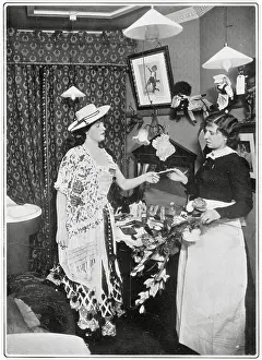 Evie: Evie Greene in her dressing room at the Apollo