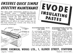 Insulating: Evode Chemicals Insulating Paste & Glazing Bars