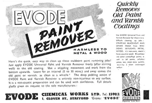 Remover: Evode Paint & Varnish Remover