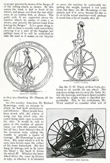Contraption: The Evolution of the Cycle -- three cycling machines
