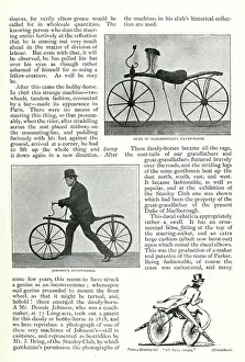 Contraption: The Evolution of the Cycle -- Dandy-Horse