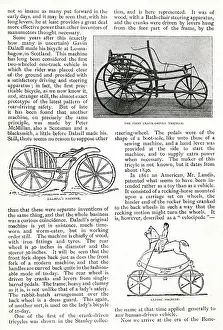 Contraption: The Evolution of the Cycle -- tricycle and two bicycles