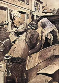 Muffled: The evolution of road travel: the muffled motorist of 1905