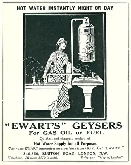 Geysers: Ewarts Geyser Advertisement