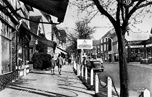 Schoolboy: Ewell Road, Cheam, Surrey