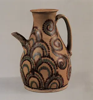 Spout: Ewer decorated with Motifs