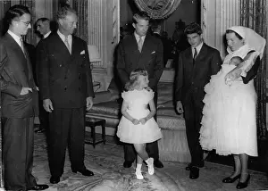 Leopoldine: Ex-King Leopold and his baby daughter