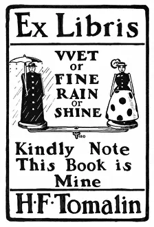 Vagabonds: Ex Libris. H F Tomalin