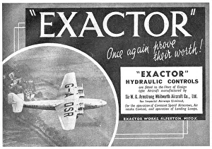 Exactor: Exactor Aircraft Controls