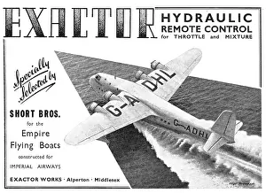 Exactor: Exactor Hydraulic Remote Controls For Aircraft