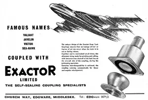 Exactor: Exactor Self Sealing Couplings For Aircraft Systems