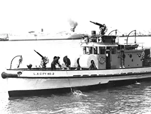 Fireboat: Example of an United States (USA) fireboat