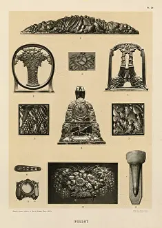 Artworks: Examples of bas-relief sculpture by Paul Follot