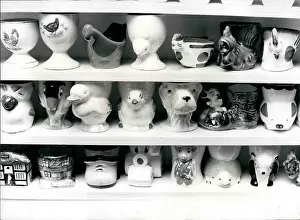 Boiled: Examples from David Cove's collection of egg cups