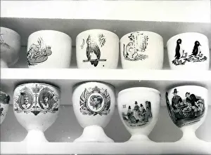 Boiled: Examples from David Cove's collection of egg cups