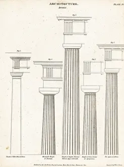 Argos: Examples of Doric pillars or columns