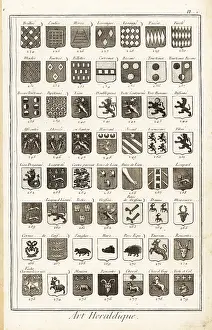 Mouton: Examples of heraldic terms describing a coat of arms