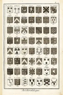 Tonnes: Examples of heraldic terms describing a coat of arms