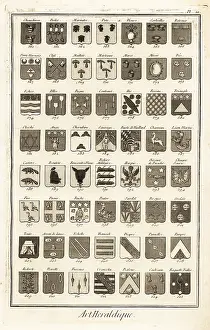 Brisson: Examples of heraldic terms describing a coat of arms