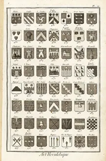 Brisson: Examples of heraldic terms describing a coat of arms