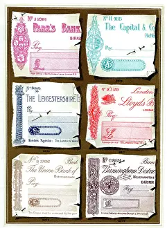 Mauve: Examples of inks for printing bank cheques