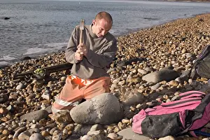 Palaeontologist: Excavating at Charmouth